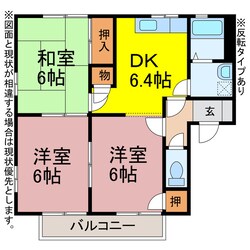 フレグランスゆたかの物件間取画像